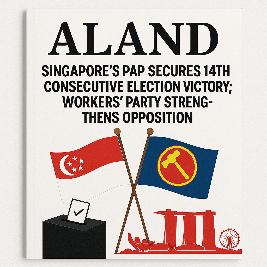 Singapore PAP Wins 14th Consecutive Election; Workers' Party Emerges Stronger